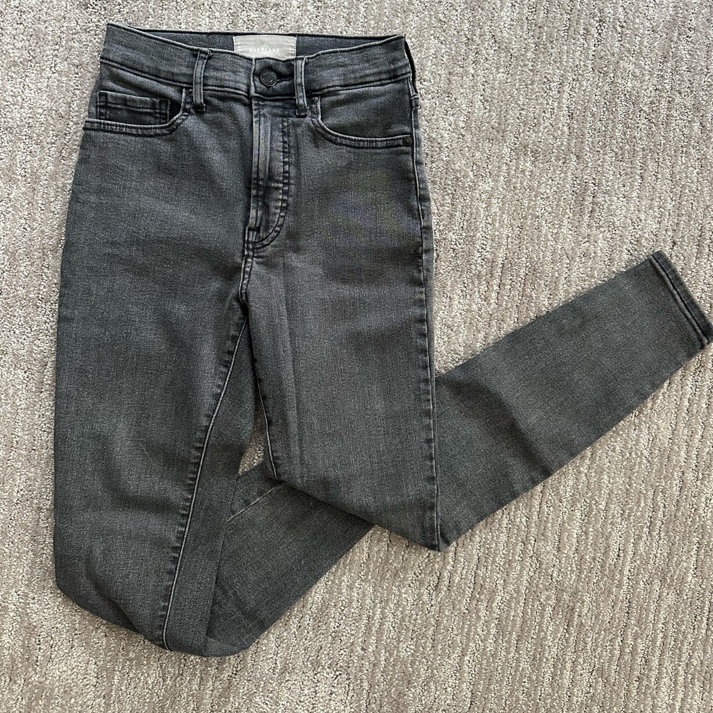 Everlane Charcoal Denim Jeans